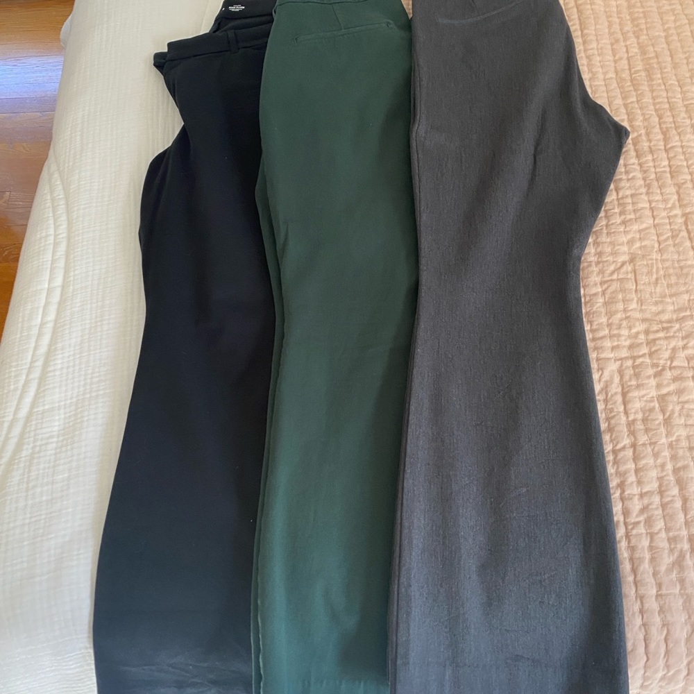 Bundle of Three EUC size 18 Old Navy flare (full length) pixie pants